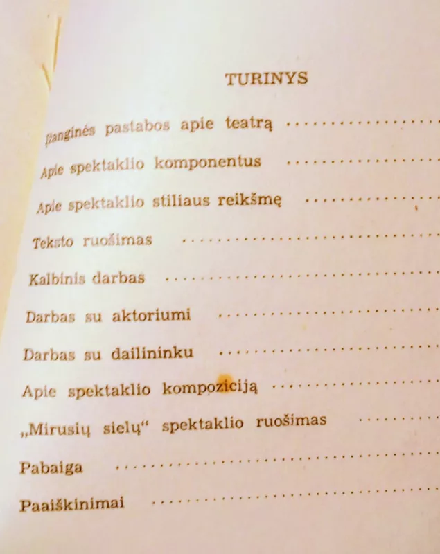 V.Sachnovskis Režisieriaus darbas,1947 m - V. Sachnovsis, knyga 3