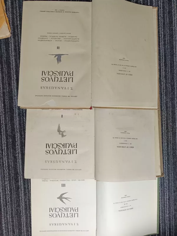 Lietuvos paukščiai 1-2-3 tomai - Tadas Ivanauskas, knyga 2