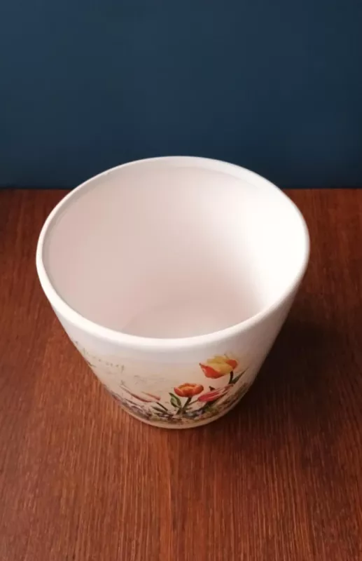 Keraminis vazonas gėlėms 16,5x14cm - , namai ir interjeras 4