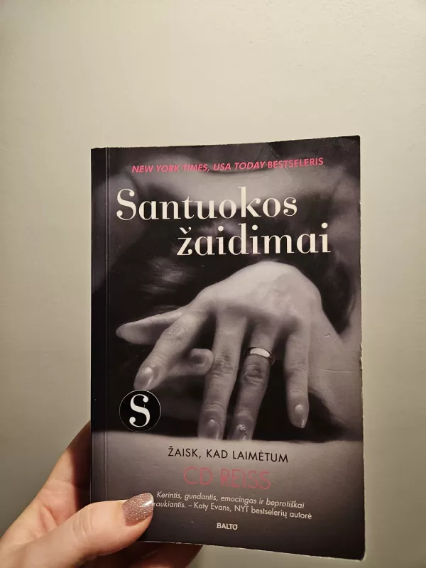 Santuokos žaidimai (Erotinis romanas) - CD Reiss, knyga 2