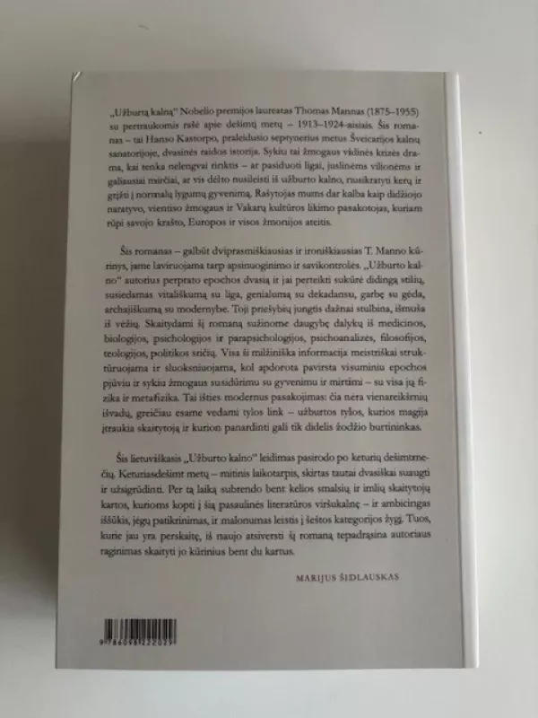 Užburtas kalnas - Thomas Mann, knyga 3