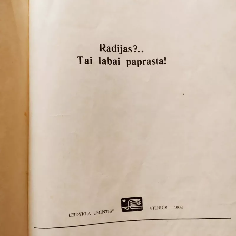 Radijas?.. Tai labai paprasta! - E. Aisbergas, knyga 3