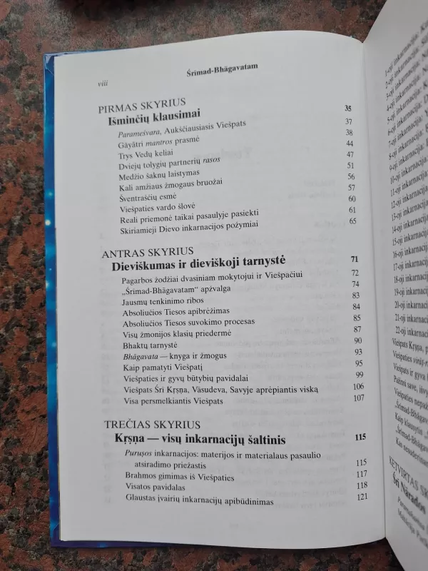 Srimad Bhagavatam. Pirmoji Giesmė ( Pirma ir antra dalys) - A. C. Bhaktivedanta Svamis Prabhupada, A. C. Bhaktivedanta Svamis Prabhupada, knyga 6
