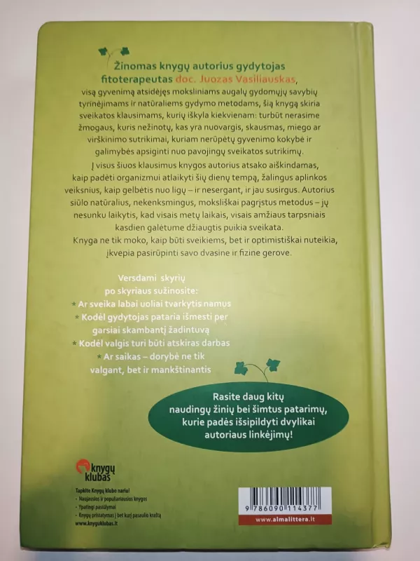 12 žolininko linkėjimų ir 1000 patarimų - Juozas Vasiliauskas, knyga 3