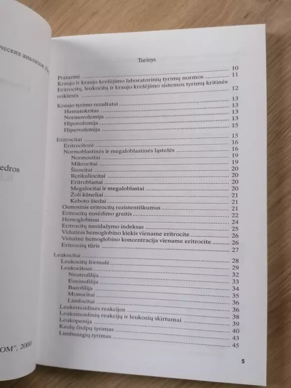 Kraujas. Kraujo krešėjimas. Šlapimas. Likvoras - J. J. Leja, knyga 4