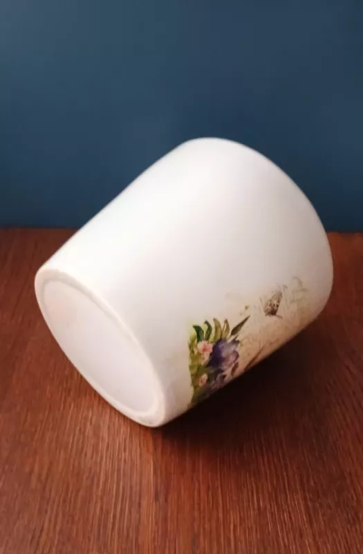 Keraminis vazonas gėlėms 16,5x14cm - , namai ir interjeras 5