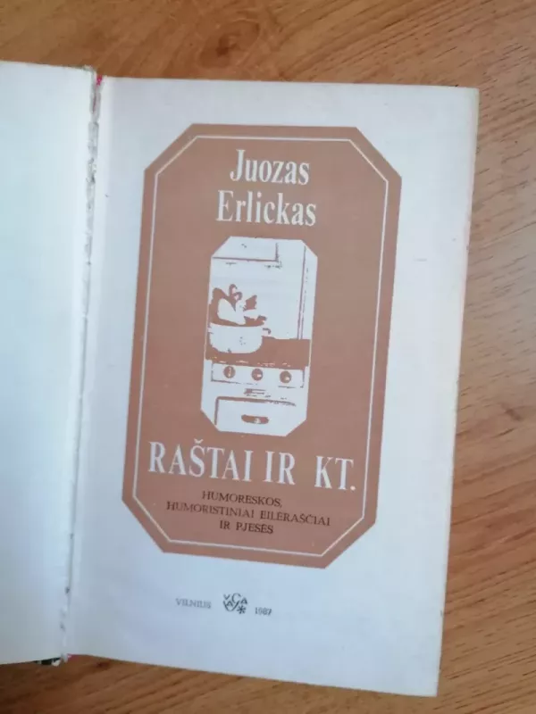 Raštai ir kt. - Juozas Erlickas, knyga 3