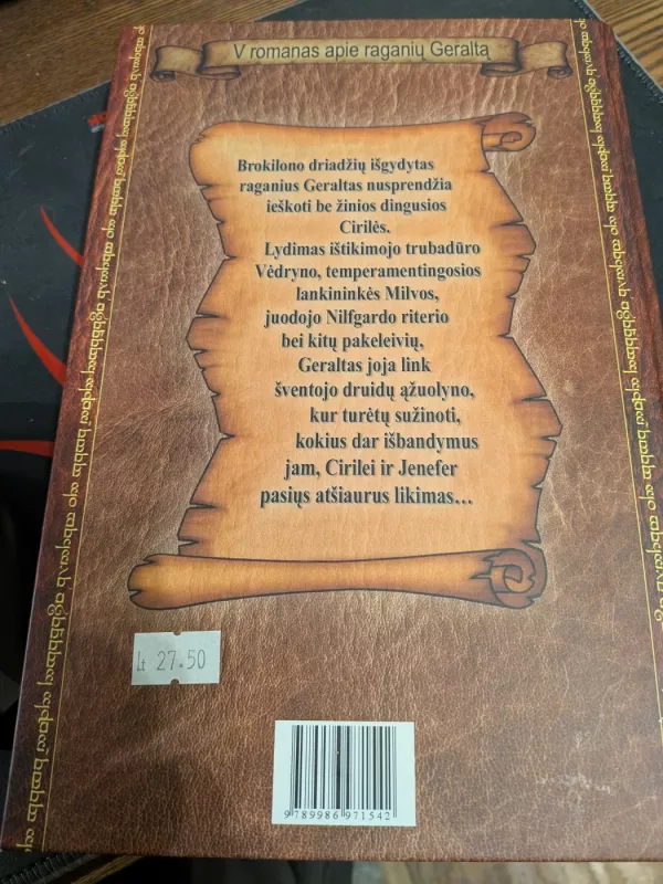 Krikštas ugnimi - Andrzej Sapkowski, knyga 2