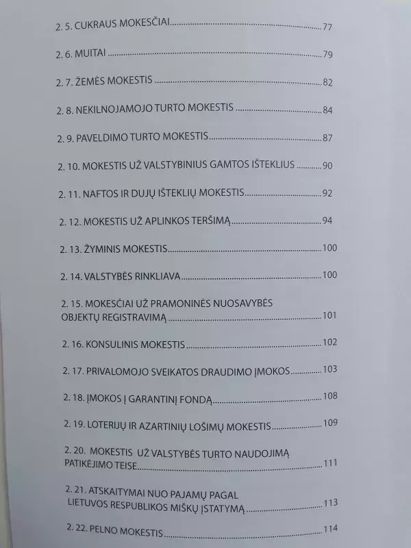 Lietuvos mokesčių sistema: teoriniai ir praktiniai pagrindai - Laima Šapalienė, knyga 5