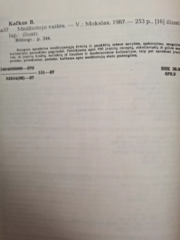 Medžiotojo vaišės - Bronius Kačkus, knyga 3