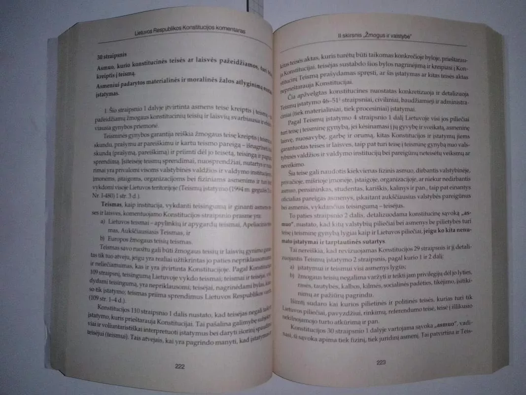 Lietuvos Respublikos Konstitucijos komentaras (1 dalis) - Karolis Jovaišas, knyga 4