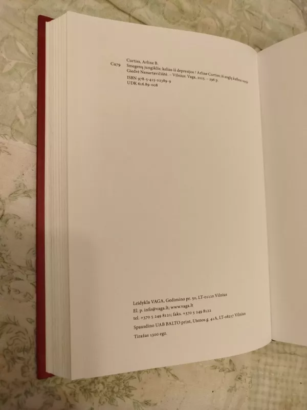 Smegenų jungiklis: kelias iš depresijos - Arline Curtiss, knyga 5