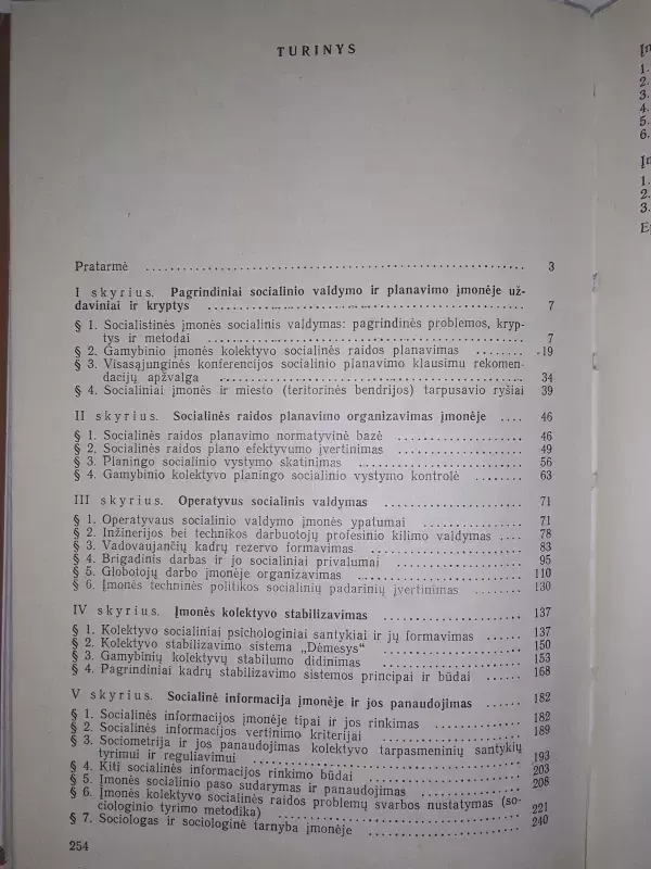 Socialinis valdymas ir planavimas įmonėje - R. Grigas, knyga 4