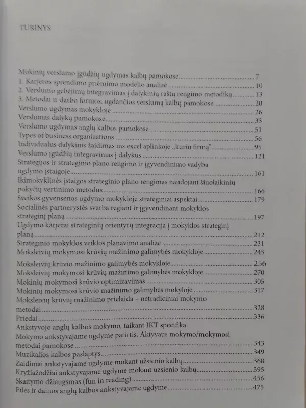 Vadybinių, profesinių, pedagoginių ir socialinių kompetencijų plėtra - Autorių Kolektyvas, knyga 3