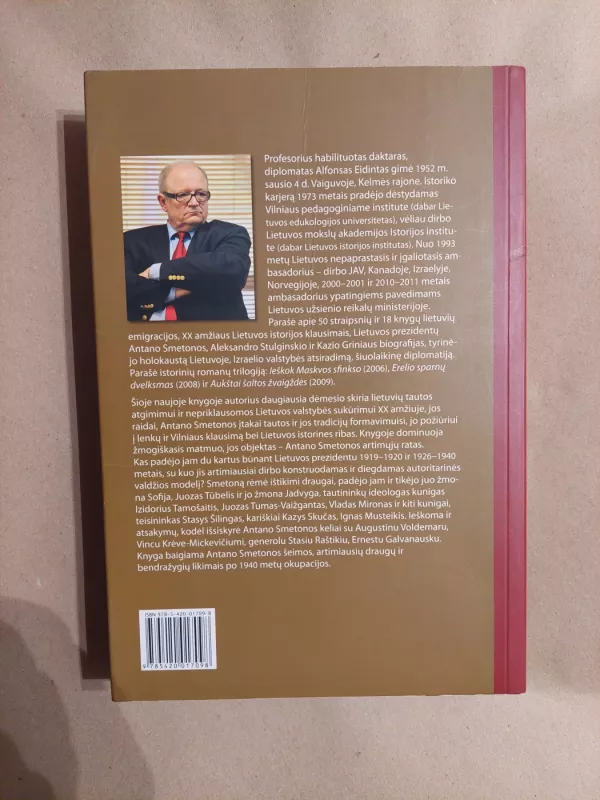 Antanas Smetona ir jo aplinka - Alfonsas Eidintas, knyga 3