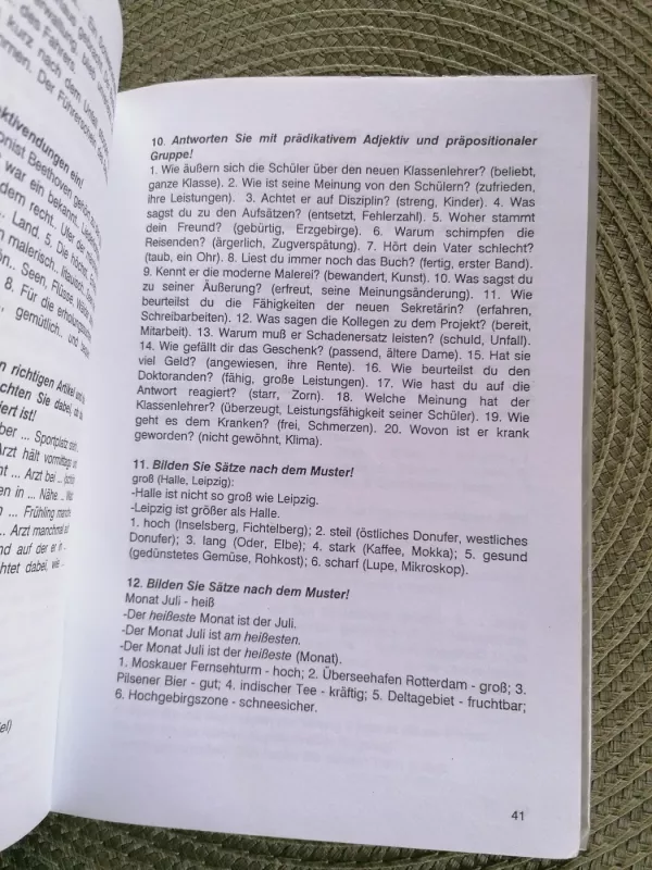 Vokiečių kalbos gramatikos pratimų rinkinys - Jadzė Šapalienė, knyga 5