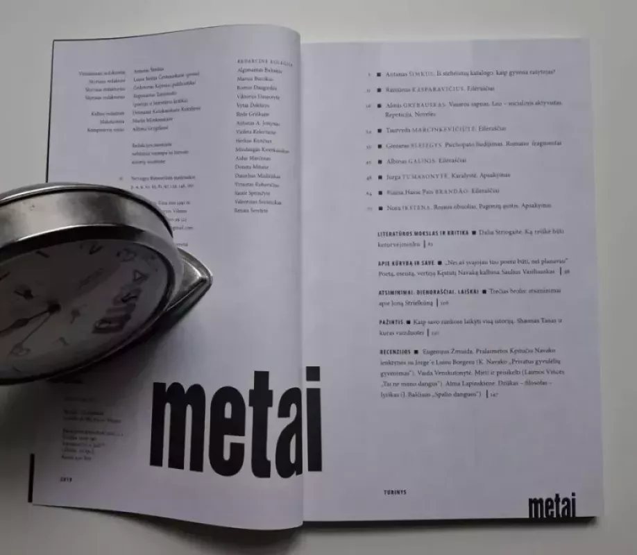 Metai, 2019 Nr. 3 - Daug autorių, knyga 3
