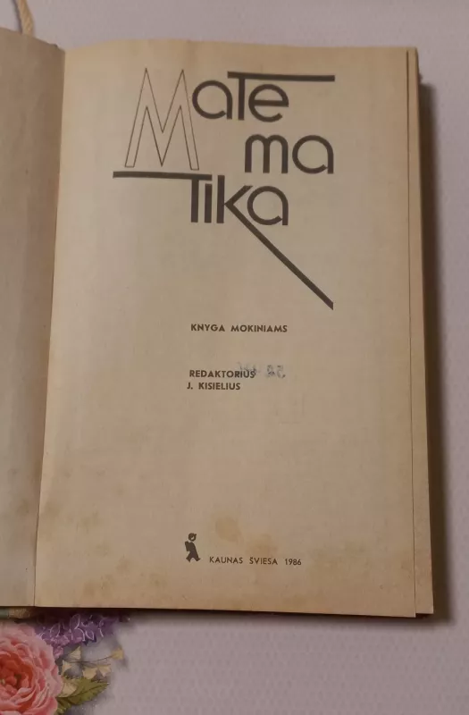 Matematika - Aautorių kolektyvas, Autorių kolektyvas (įvairūs), knyga 4