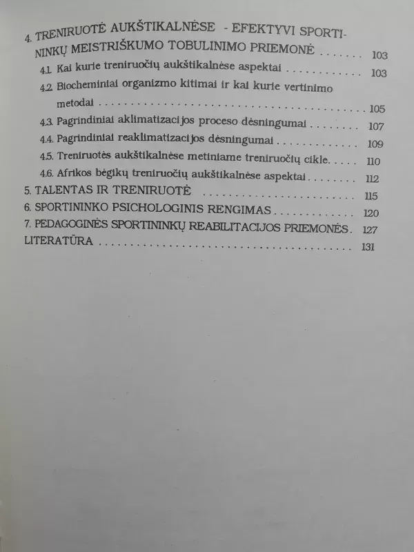 Sportinės treniruotės struktūra ir valdymas - Povilas Karoblis, knyga 5