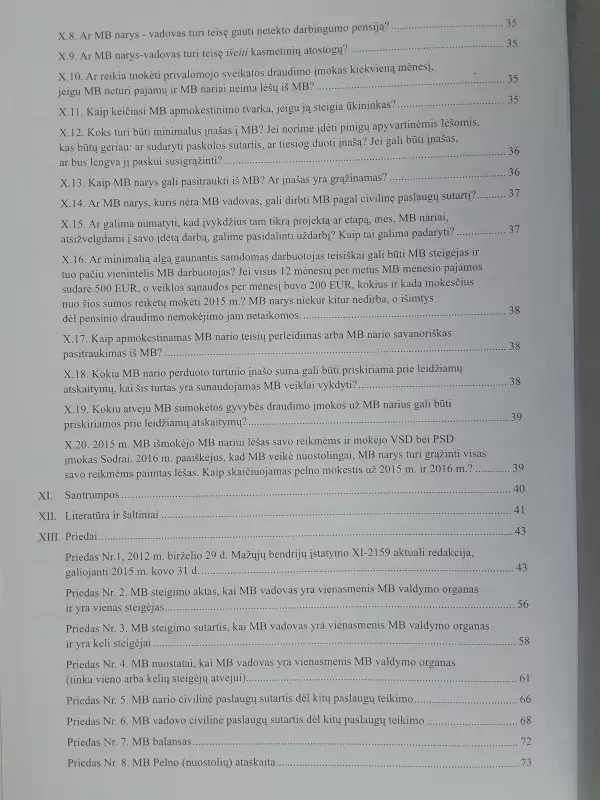 Kodėl mažoji bendrija - geriausia verslo fiorma? - Daiva Čibirienė, knyga 5