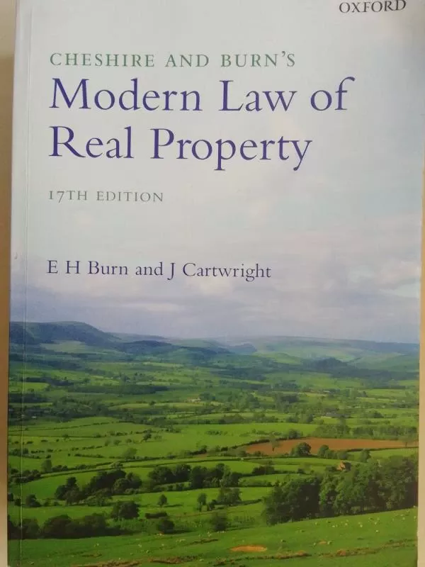 Modern law of real property - Burn, E. H.; Cartwright, J., knyga 2