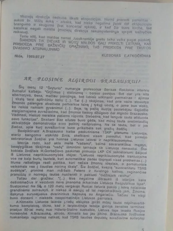 Laisvės šauklys (1988-1992) II - Lietuvos Laisvės Lyga, knyga 3