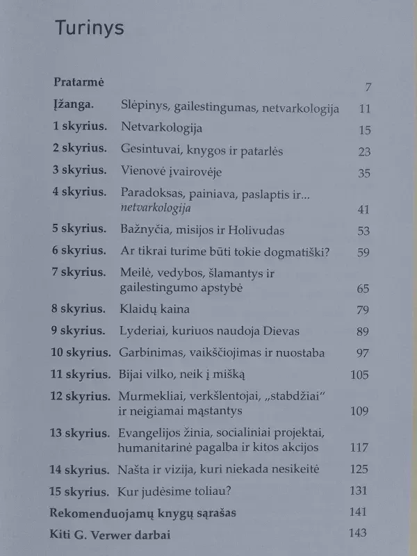 Netvarkologija: apie Dievo veikimo slėpinį kebliose situacijose - George Verwer, knyga 5