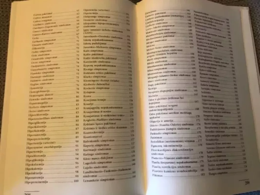 Klinikiniai sindromai ir simptomai - Dalia Tamulevičiūtė, knyga 5
