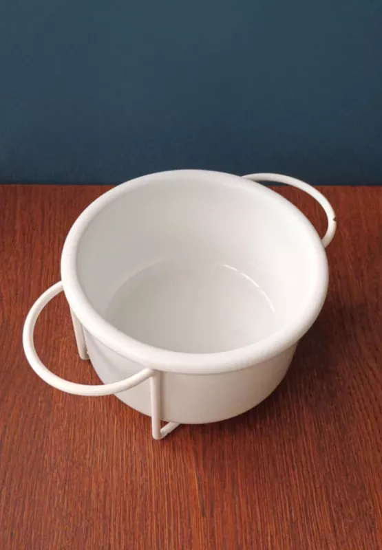 Keraminis puodas su metaliniu laikikliu, 1,5L, Eslau Denmark - , namai ir interjeras 3