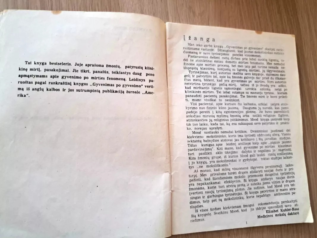 Gyvenimas po mirties - Raymund Mood, knyga 3