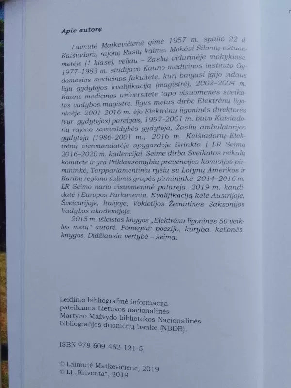 Aš augau Lietuvoj... - Laimutė Matkevičienė, knyga 5