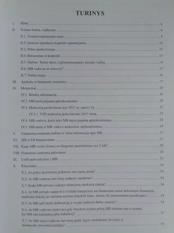 Kodėl mažoji bendrija - geriausia verslo fiorma? - Daiva Čibirienė, knyga 4