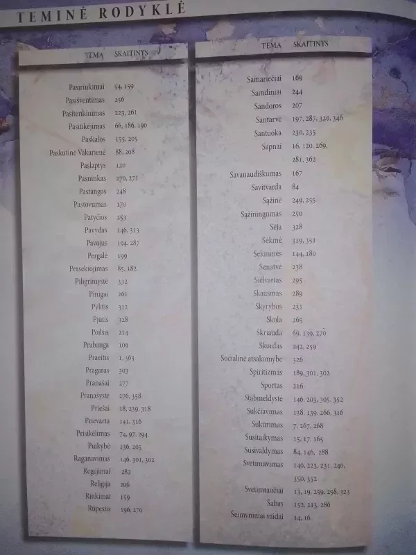 Biblija kalbina tave - Derek Williams, knyga 6