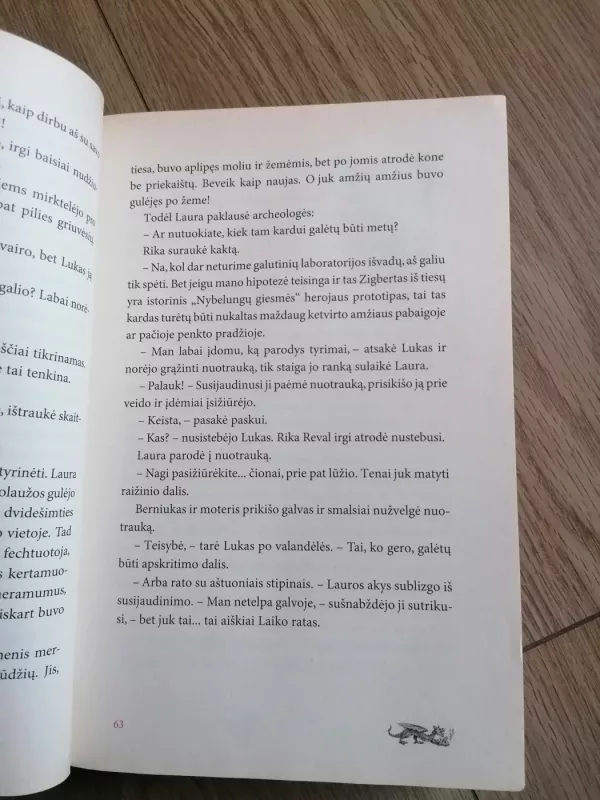 Laura ir sidabrinės Sfinksės mįslę - Peter Freund, knyga 5