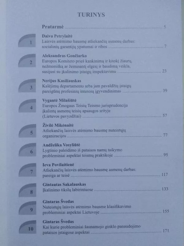 Bausmių vykdymo sistemos teisinis reguliavimas ir perspektyvos Lietuvos Respublikoje - Vyriausiasis mokslinis redaktorius Gintaras Švedas, knyga 3