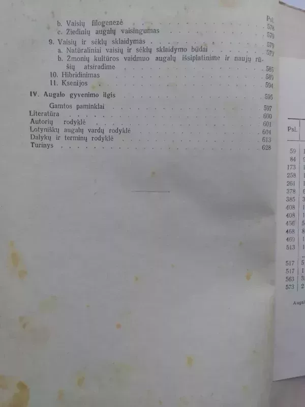 Augalų anatomija ir morfologija - Jonas Dagys, knyga 6