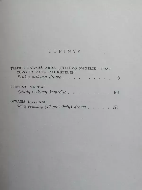 Pjesės - L. Tolstojus, knyga 4