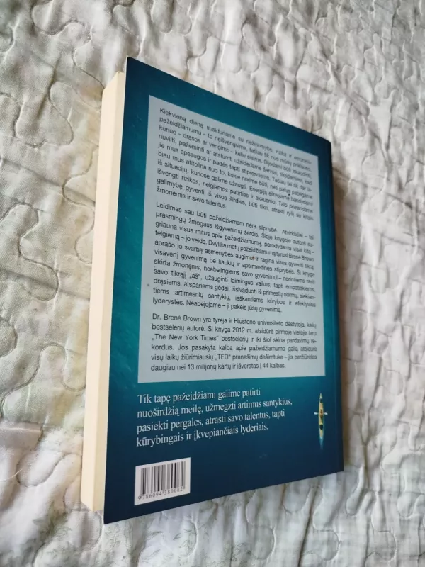 Didi drąsa. Kaip sprendimas būti pažeidžiamu keičia mūsų gyvenimą - Brene Brown, knyga 6