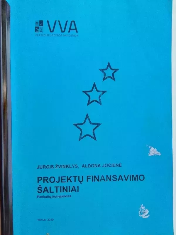 Projektų finansavimo šaltiniai - Autorių Kolektyvas, knyga 2