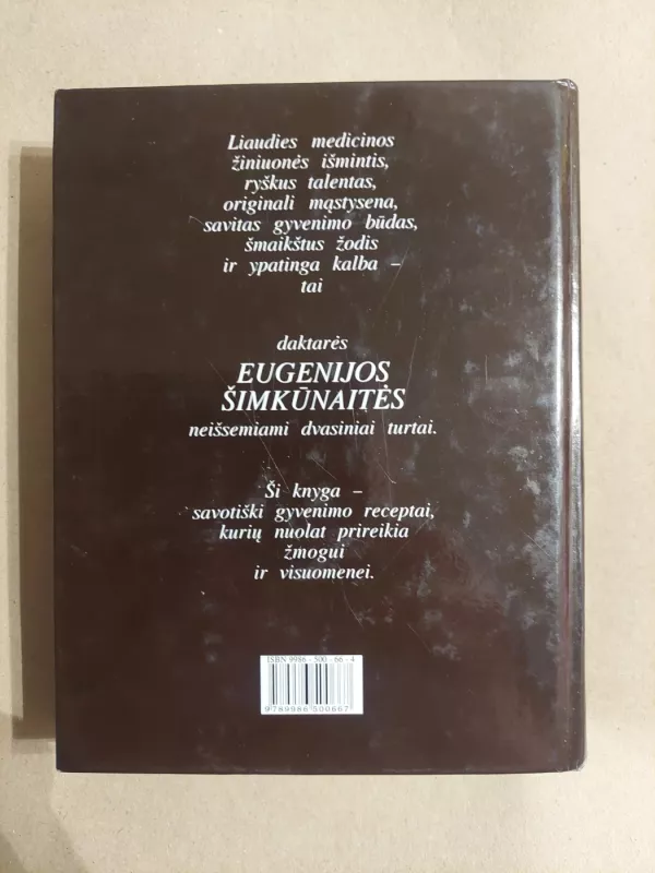 Gyvenimo receptai - Eugenija Šimkūnaitė, knyga 3