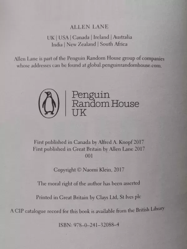 No is not enough - Naomi Klein, knyga 6