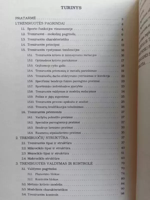 Sportinės treniruotės struktūra ir valdymas - Povilas Karoblis, knyga 4