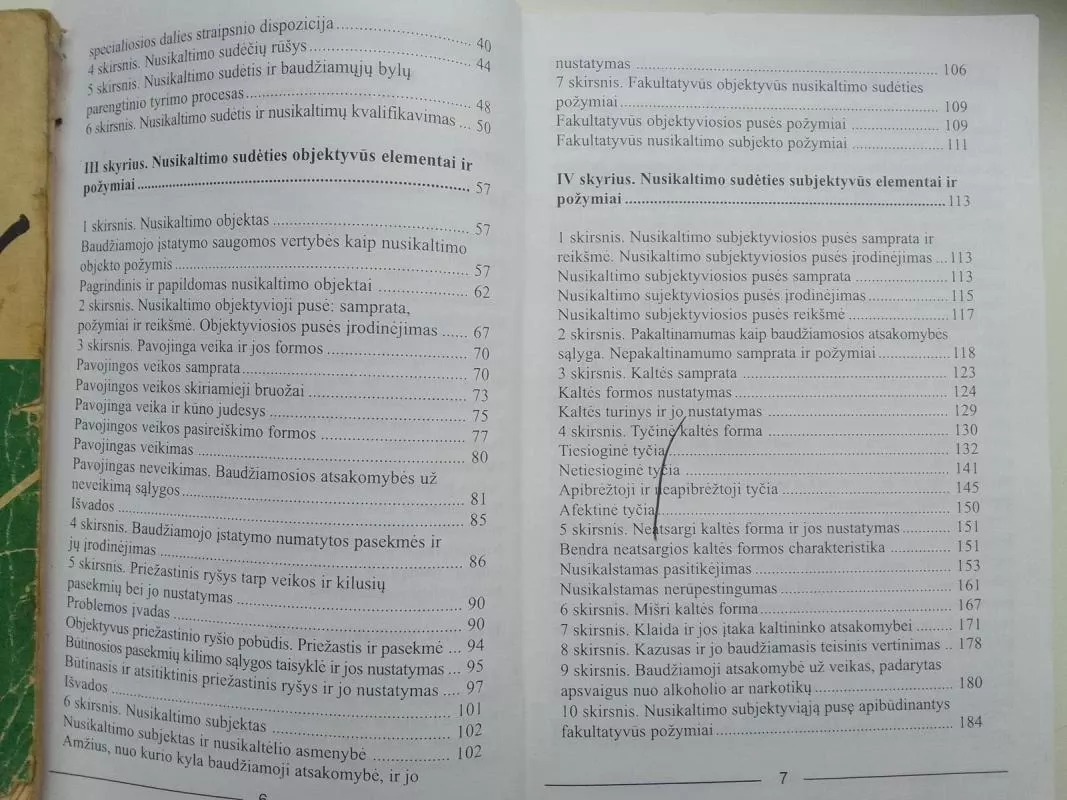 Mokymas apie nusikaltimą ir nusikaltimo sudėtį - Vytautas Piesliakas, knyga 3