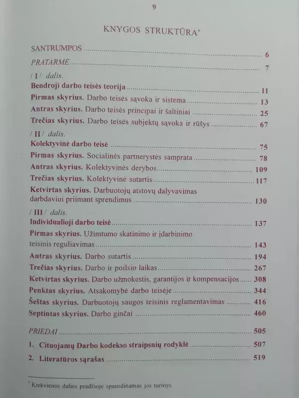 Darbo teisė. Vadovėlis - Autorių Kolektyvas, knyga 5