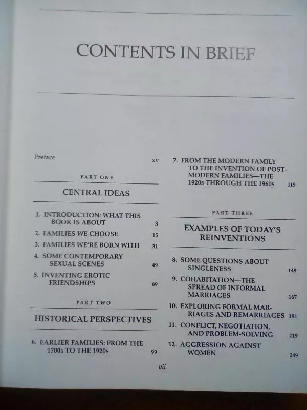 Contemporary families and relationships - reinventing responsibility - John Scanzoni, knyga 3