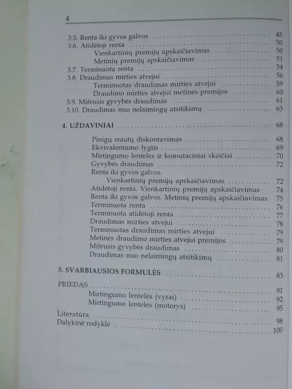 Draudimas. Kiekybinė finansinė analizė - Stasys Girdzijauskas, knyga 5