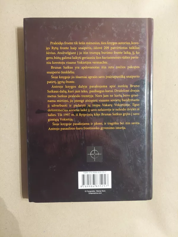 Snaiperis. Snaiperio karo dienoraštis - Brunas Sutkus, knyga 3
