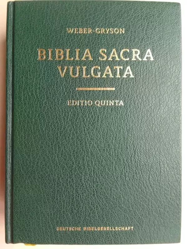 Biblia sacra vulgata - Autorių Kolektyvas, knyga 2