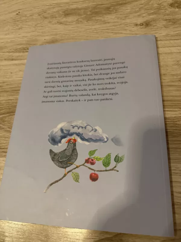 Debesėlis ieško vardo ir kitos pasakos - Gintarė Adomaitytė, knyga 4