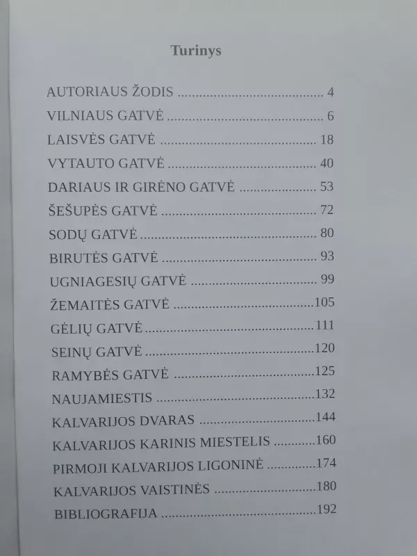 Kalvarijos gatvių istorijos - Alvydas Totoris, knyga 3